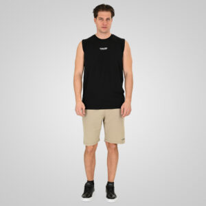 261TSL-9136 SLEEVELESS T-SHIRT BLACK