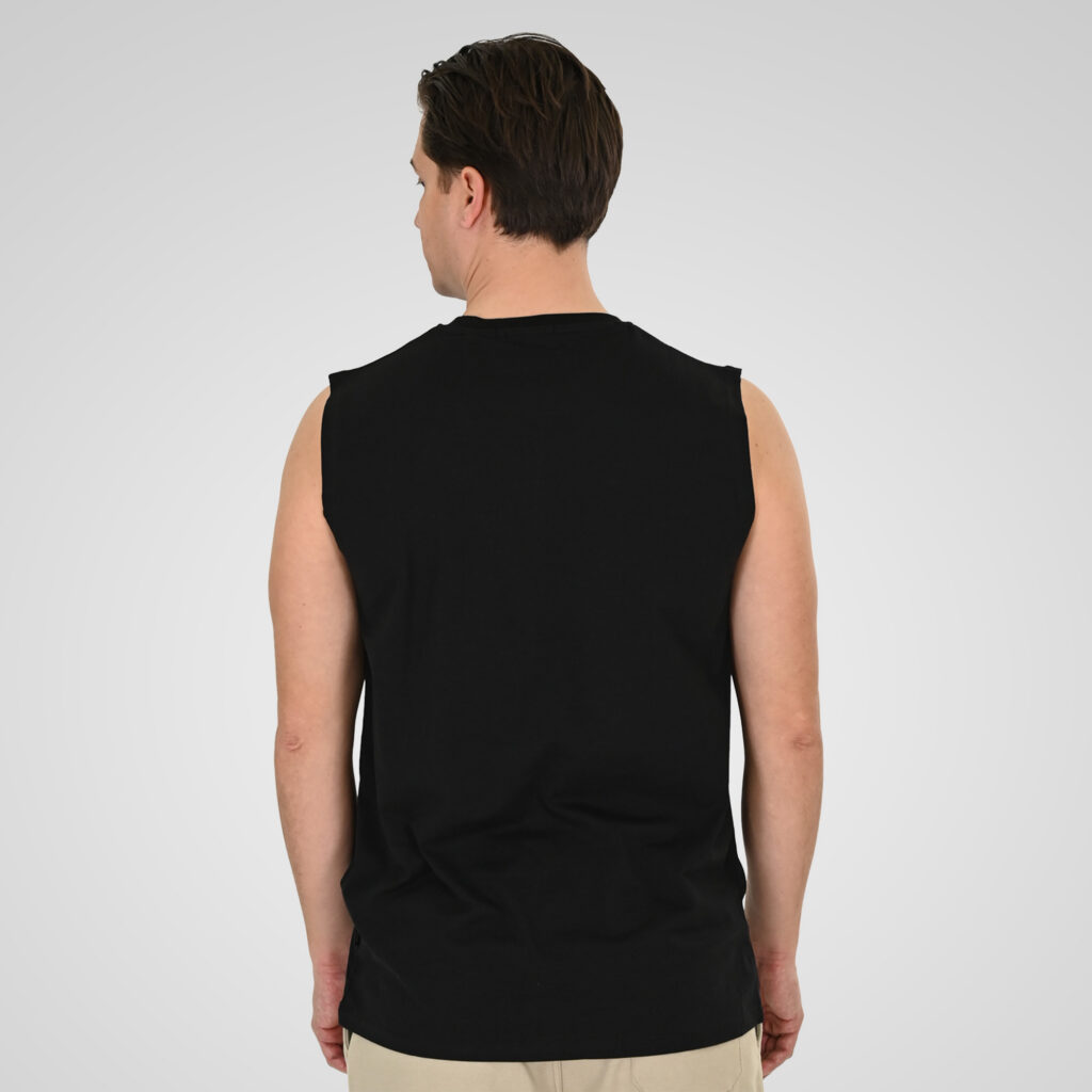 261TSL-9136 SLEEVELESS T-SHIRT BLACK