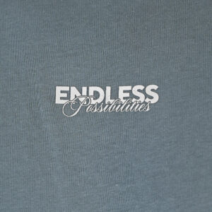 261TSL-9136 SLEEVELESS T-SHIRT STEEL BLUE - Image 5