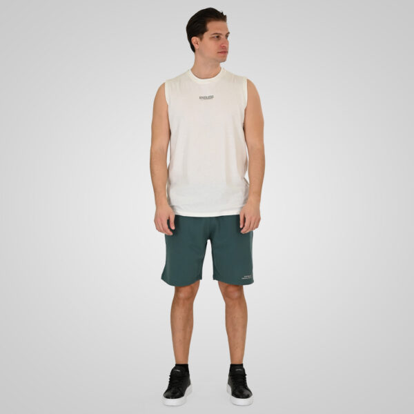 261TSL-9136 SLEEVELESS T-SHIRT OFF WHITE