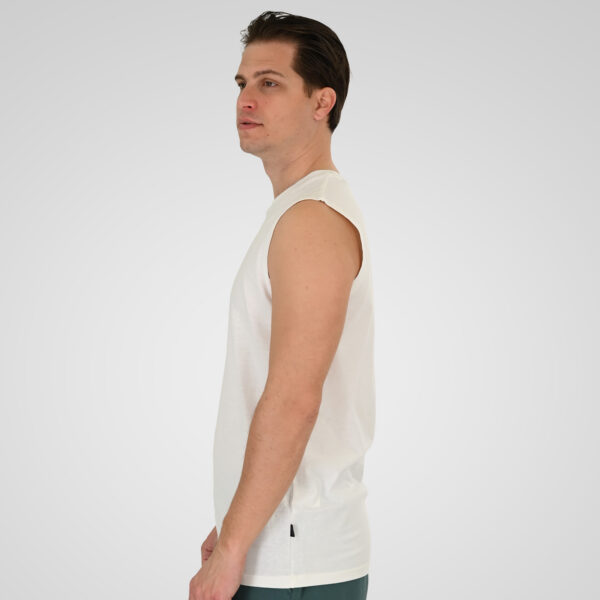 261TSL-9136 SLEEVELESS T-SHIRT OFF WHITE