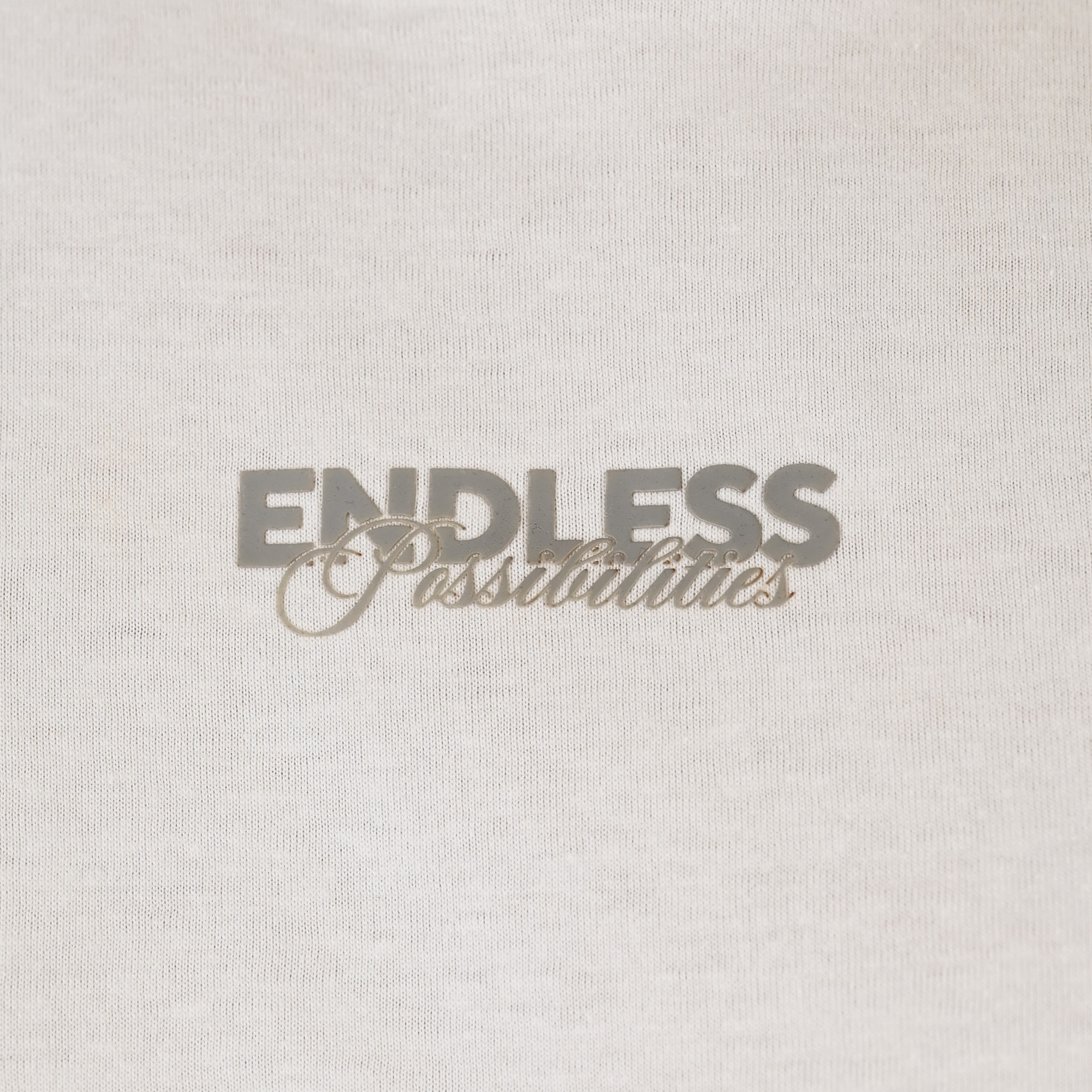 261TSL-9136 SLEEVELESS T-SHIRT OFF WHITE - Image 5