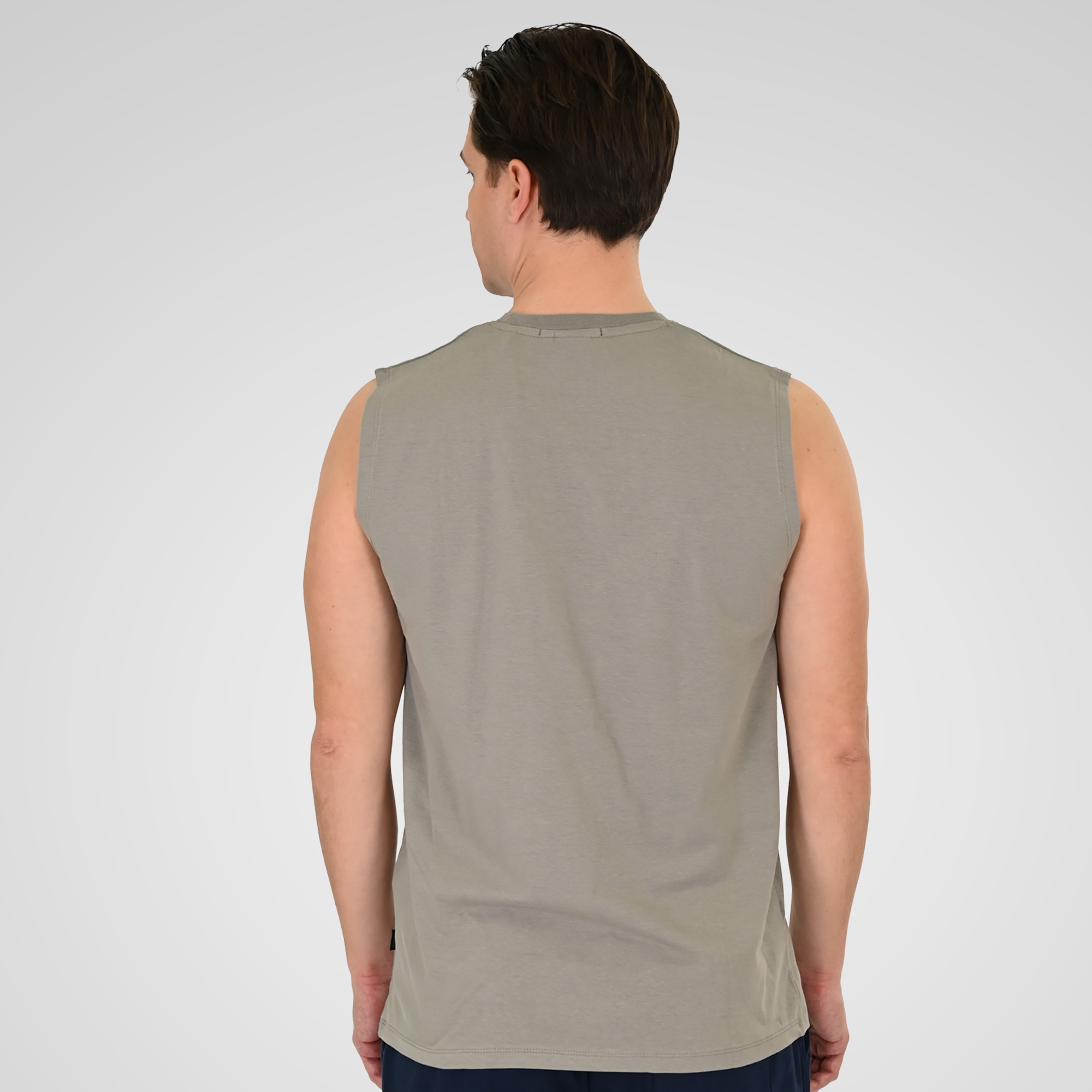 261TSL-9136 SLEEVELESS T-SHIRT SMOKE - Image 4
