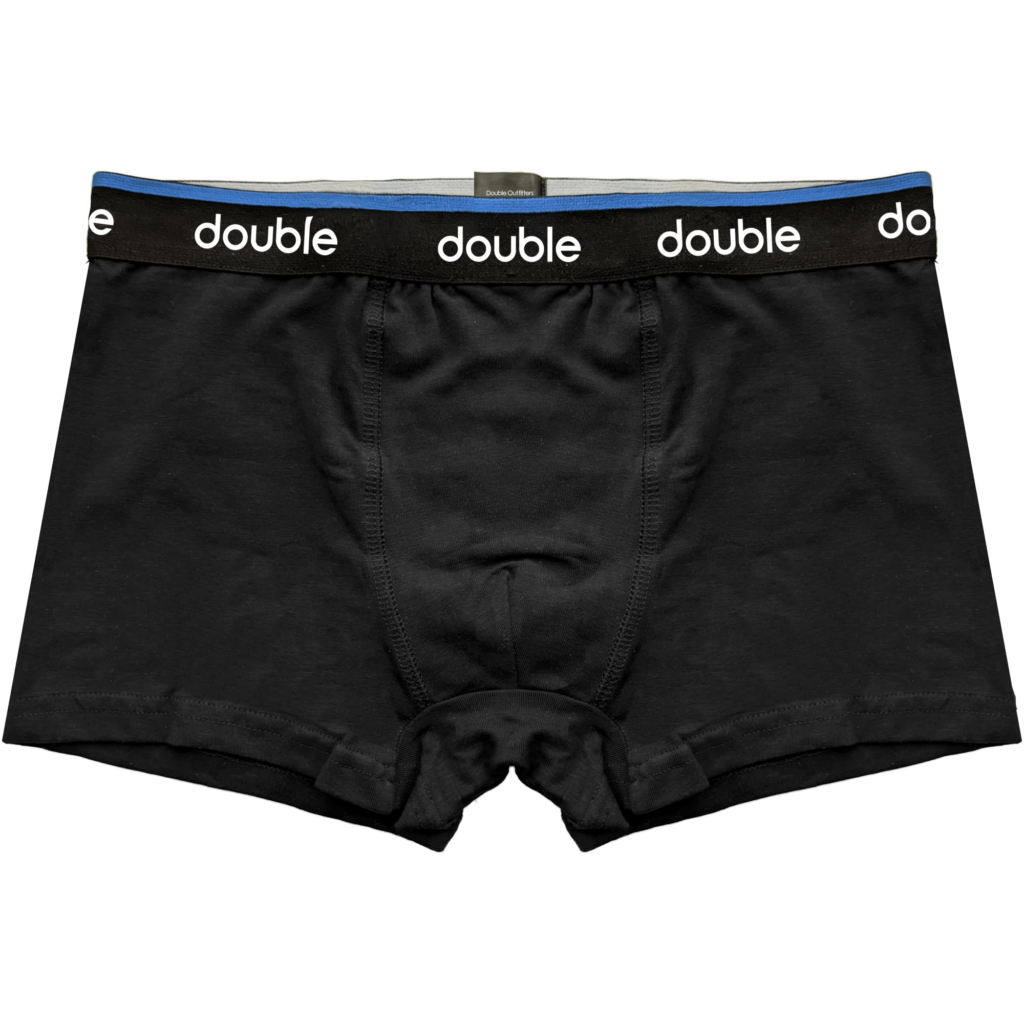 MB-02 NOS BOXER TRUNKS BLACK