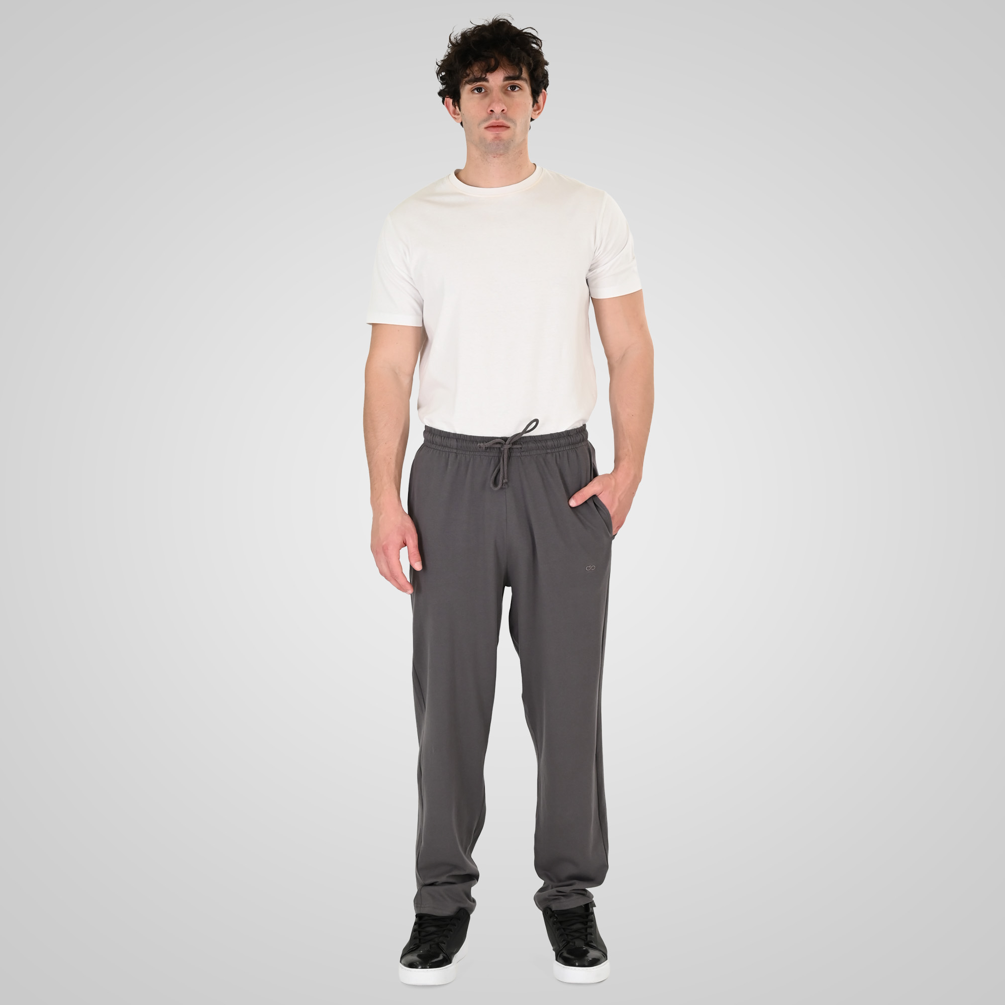 MPAN-05 NOS JOGGER PANTS (JERSEY) ANTHRACITE - Image 2