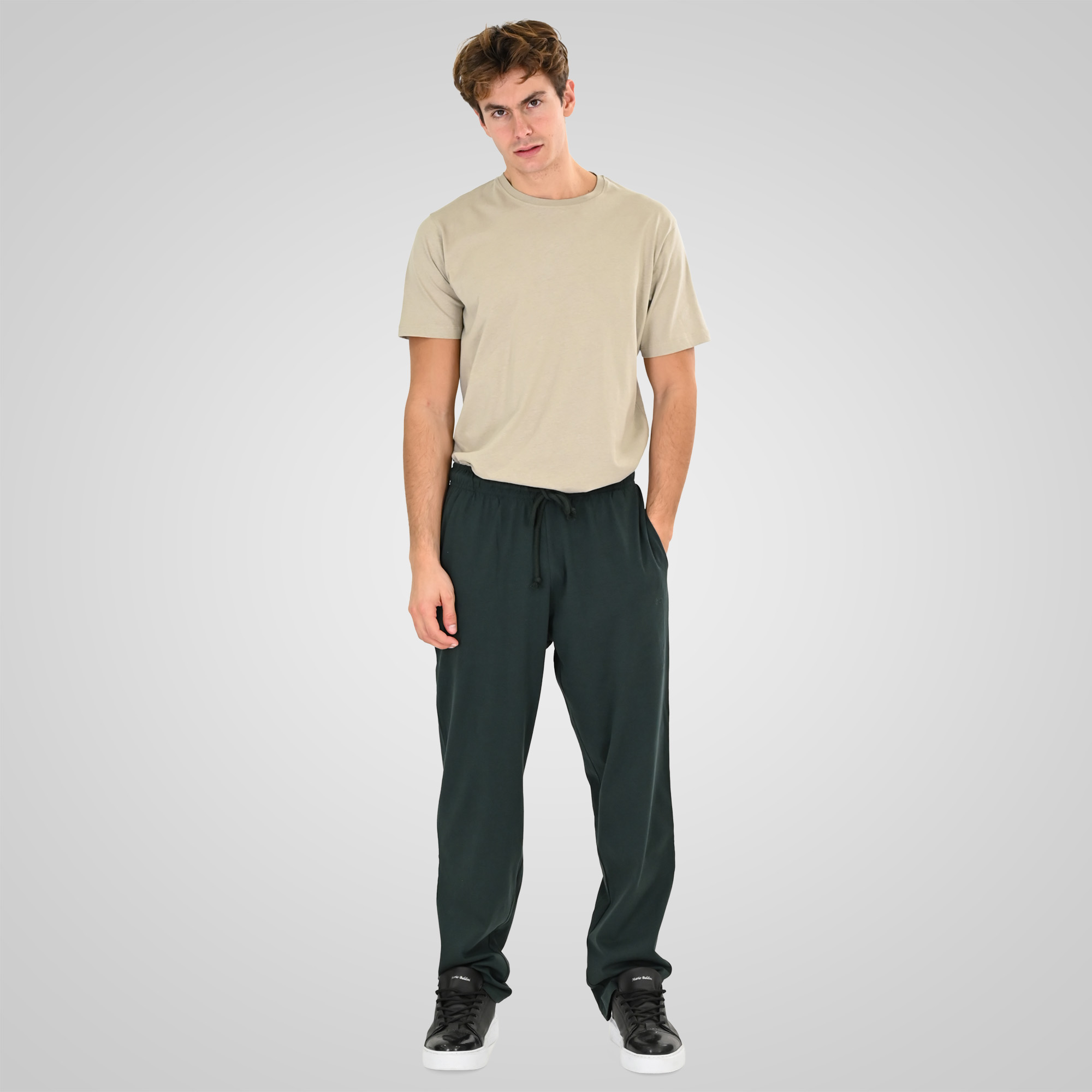 MPAN-05 NOS JOGGER PANTS (JERSEY) HUNTER GREEN - Image 2