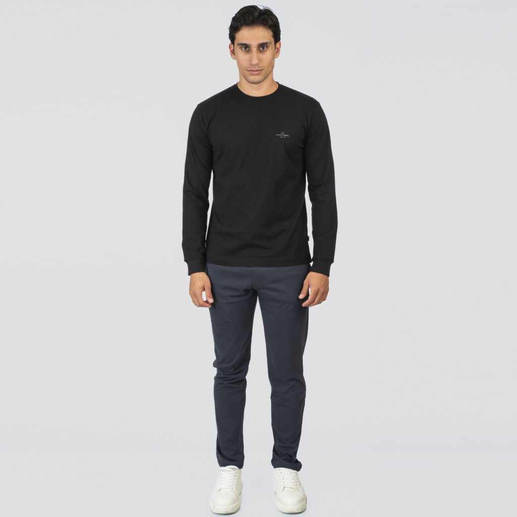 MPAN-05 NOS JOGGER PANTS (JERSEY) NAVY