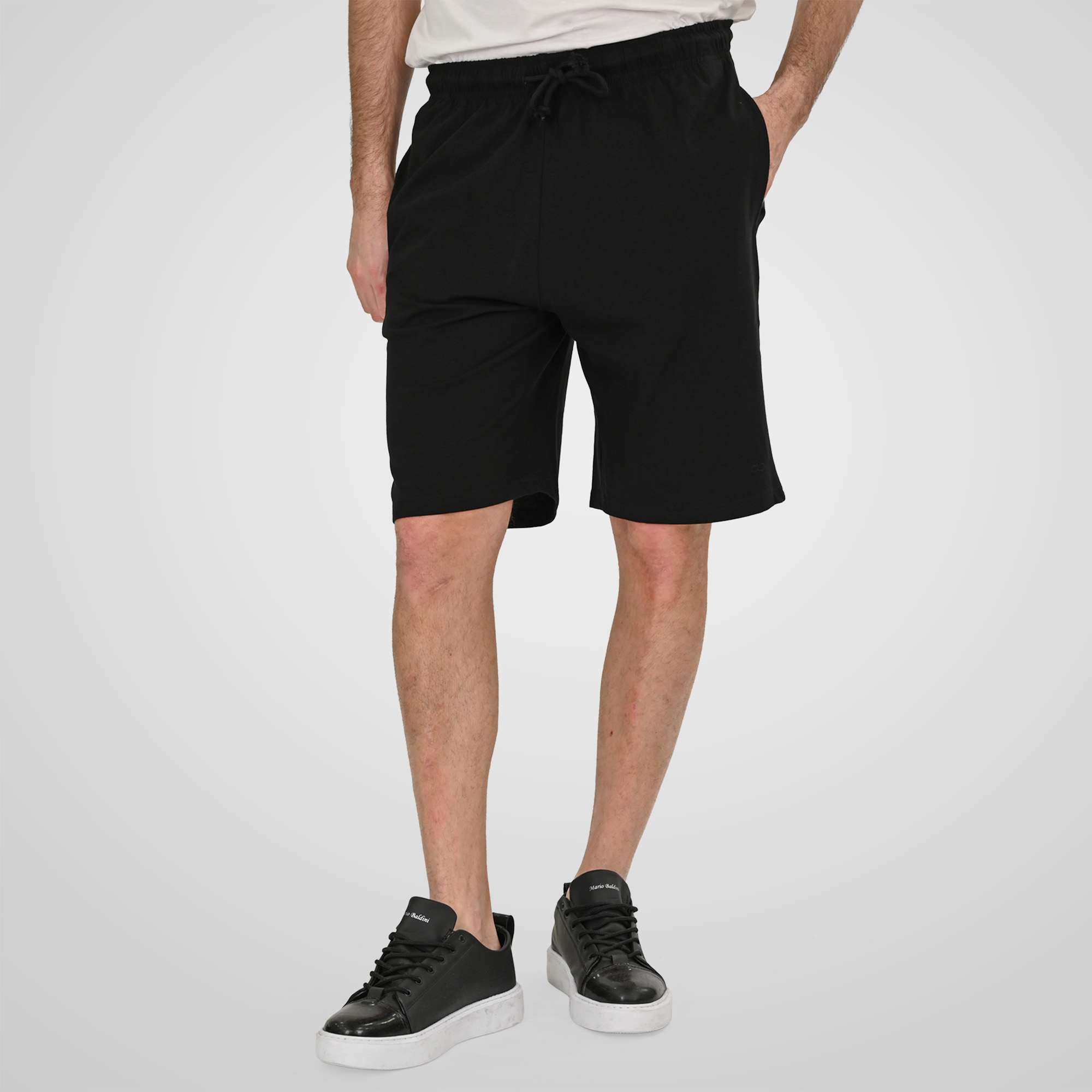 MS-05 NOS MS SHORTS (JERSEY) BLACK - Image 1