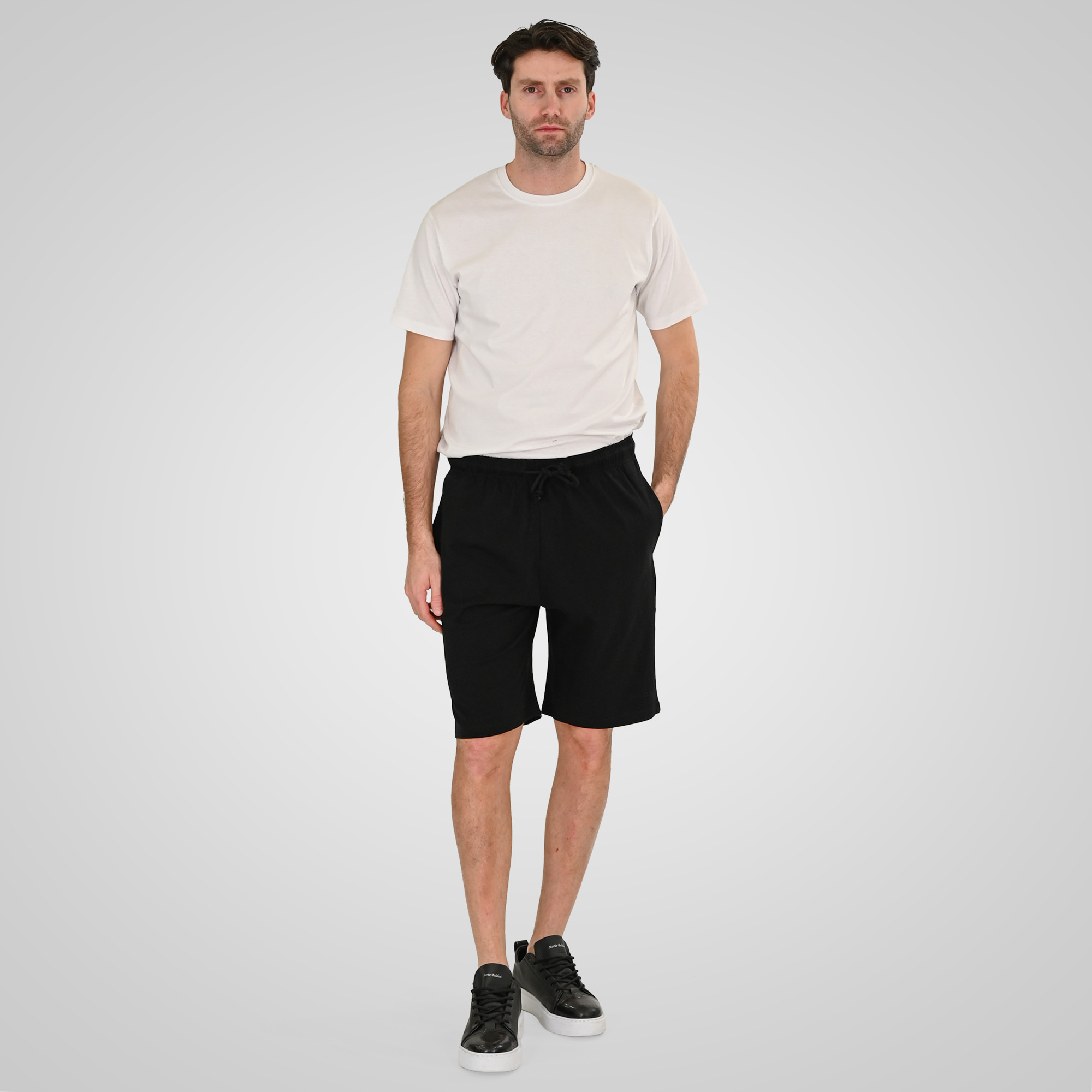 MS-05 NOS MS SHORTS (JERSEY) BLACK - Image 2