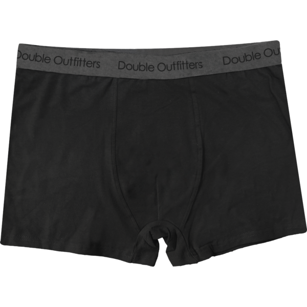 MB-01 NOS BOXER TRUNKS BLACK GREY