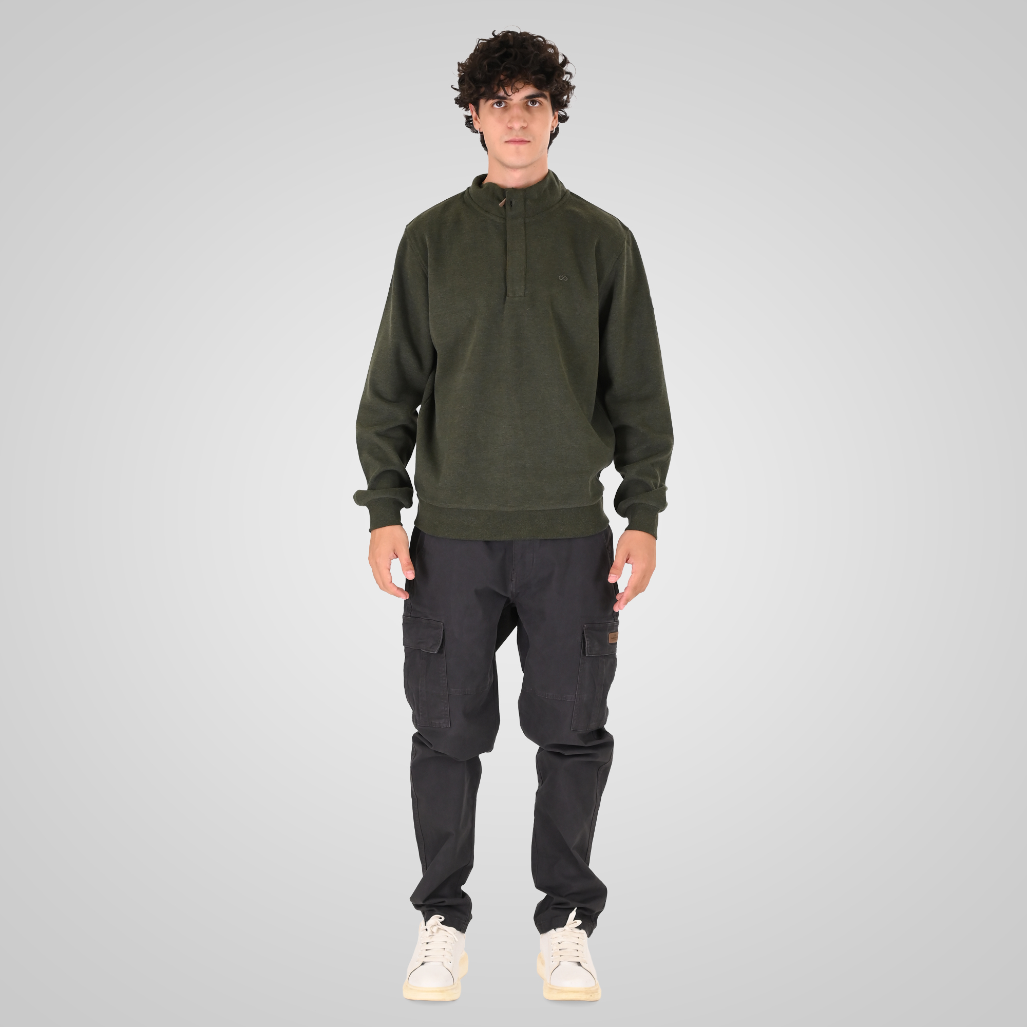 262CCP-4129 CARGO PANTS ANTHRACITE - Image 2