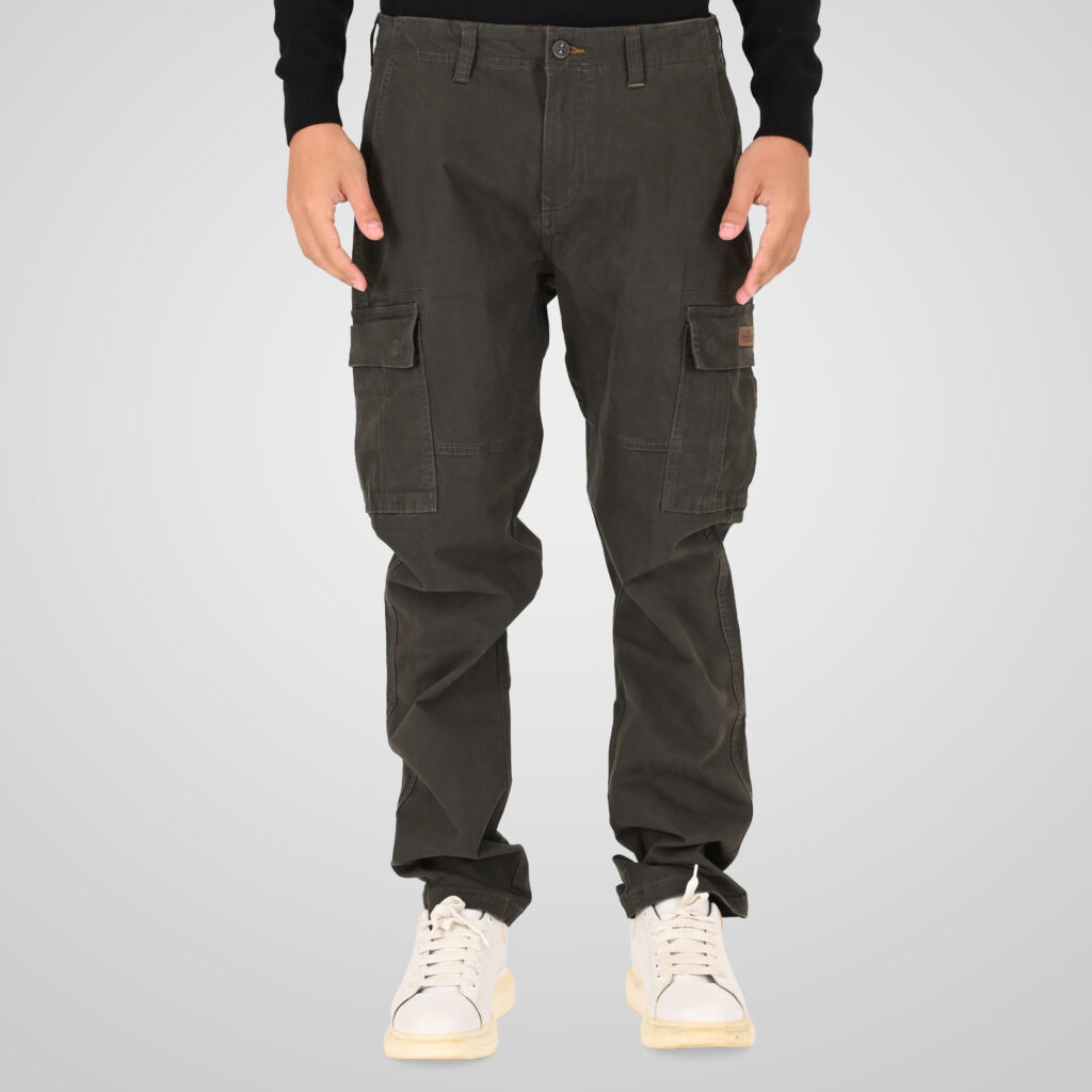 262CCP-4129 CARGO PANTS DK KHAKI