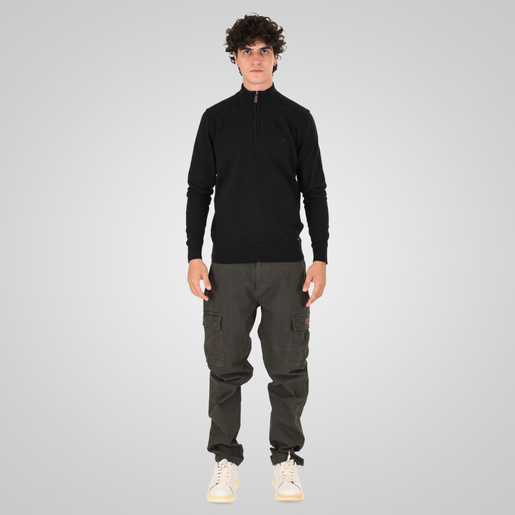262CCP-4129 CARGO PANTS DK KHAKI