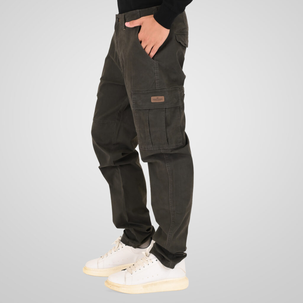 262CCP-4129 CARGO PANTS DK KHAKI