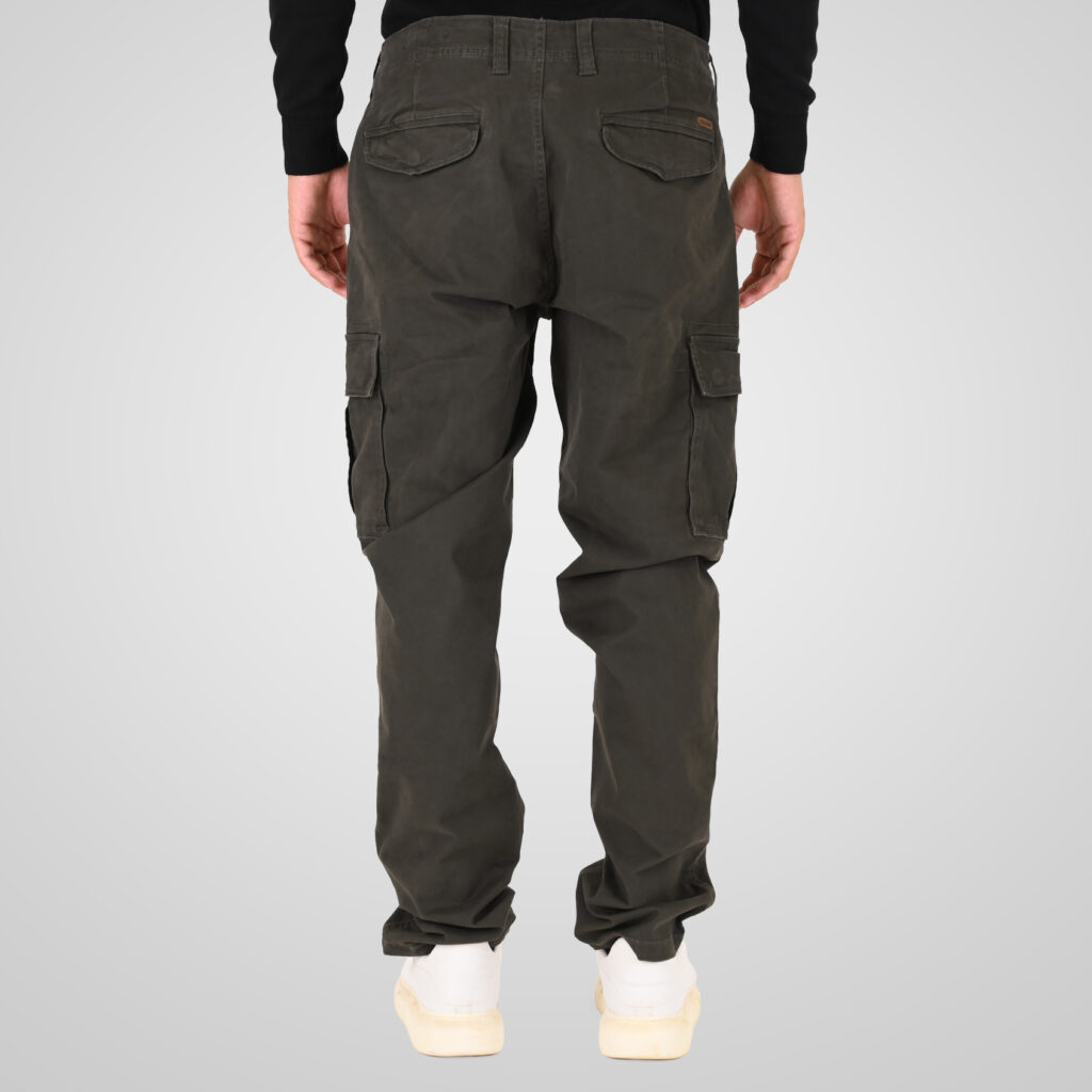262CCP-4129 CARGO PANTS DK KHAKI