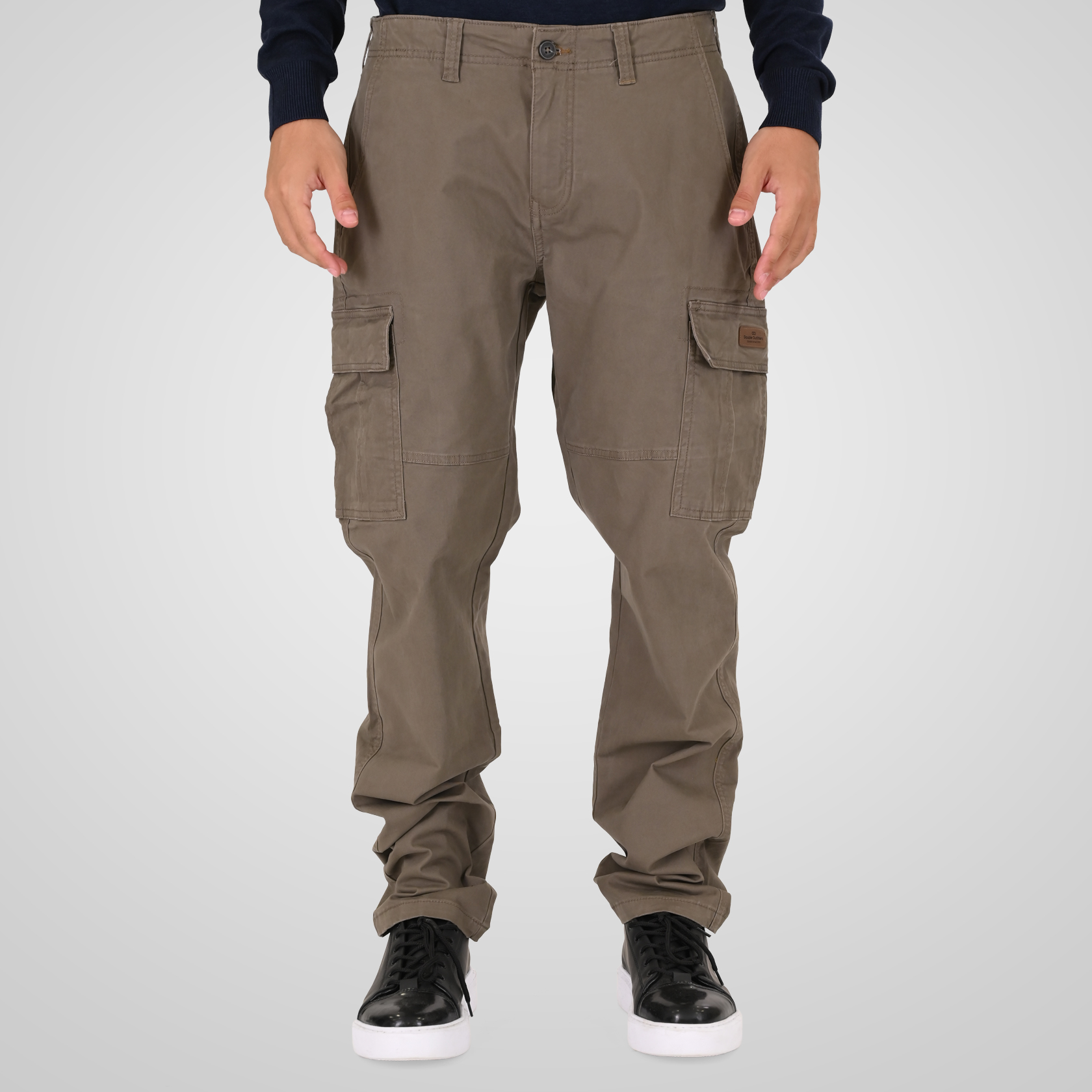 262CCP-4129 CARGO PANTS FOG - Image 1