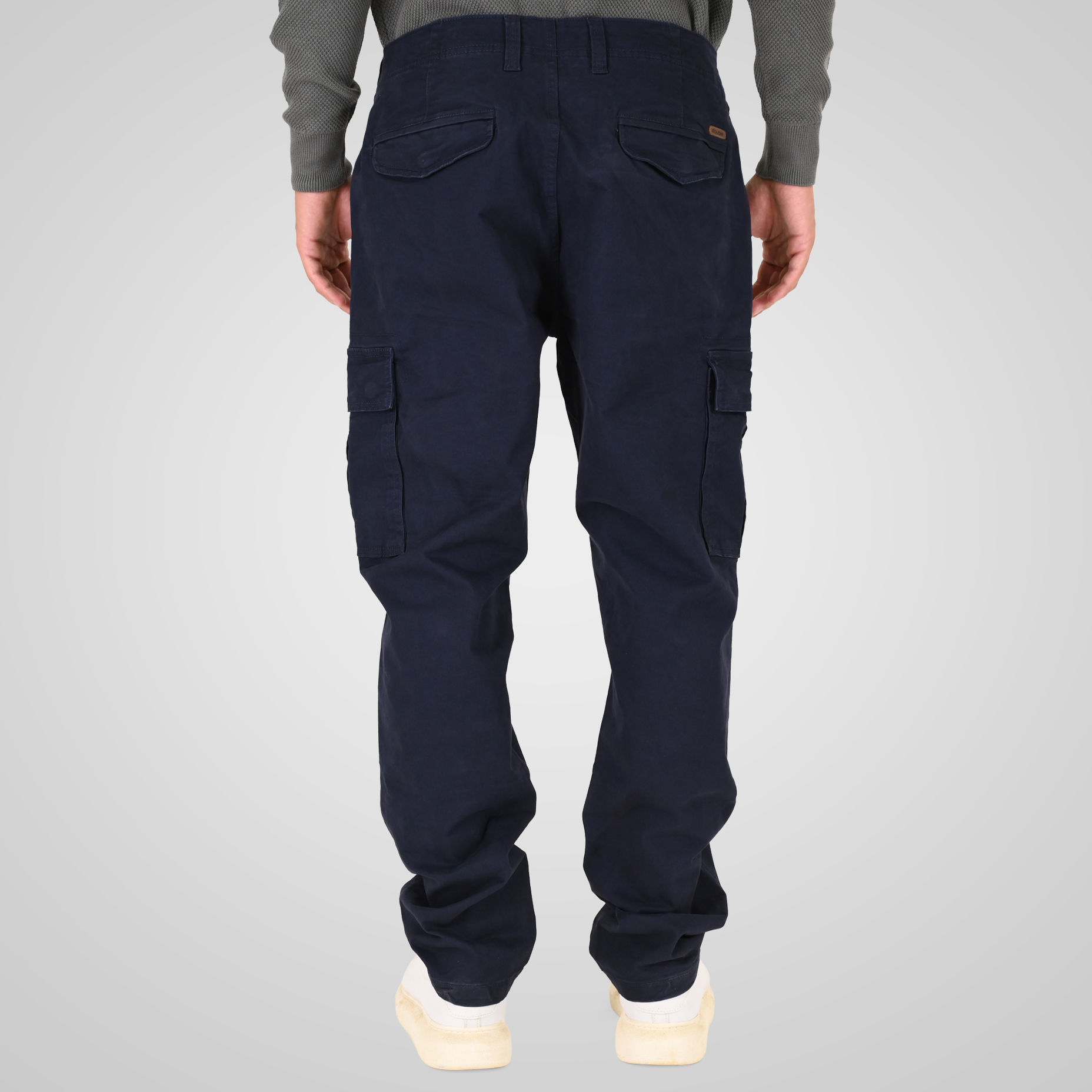 262CCP-4129 CARGO PANTS NAVY - Image 4