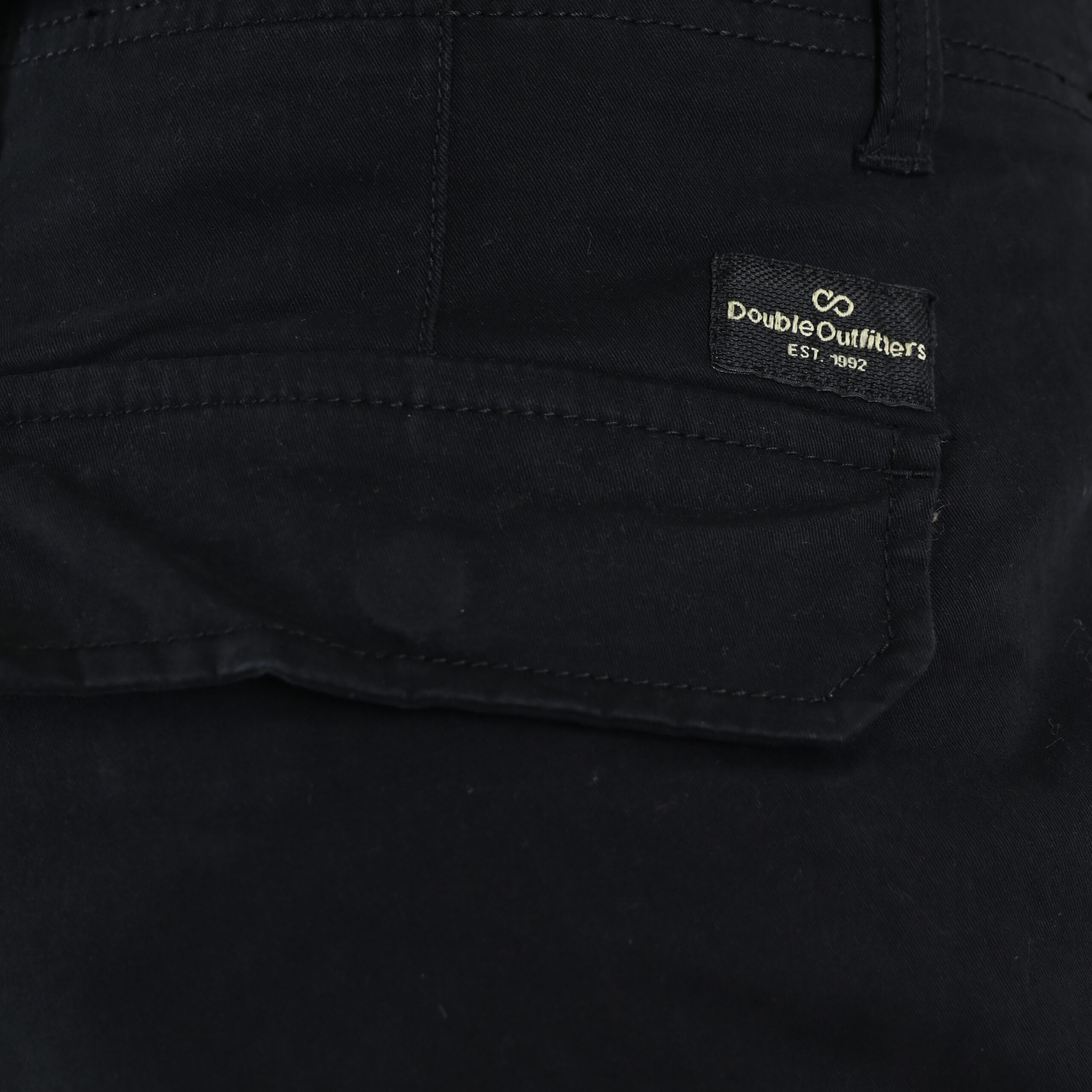 262CCP-4130 CARGO PANTS WITH ELASTIC TAPE HEM BLACK - Image 7