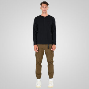 262CCP-4130 CARGO PANTS WITH ELASTIC TAPE HEM CIGAR