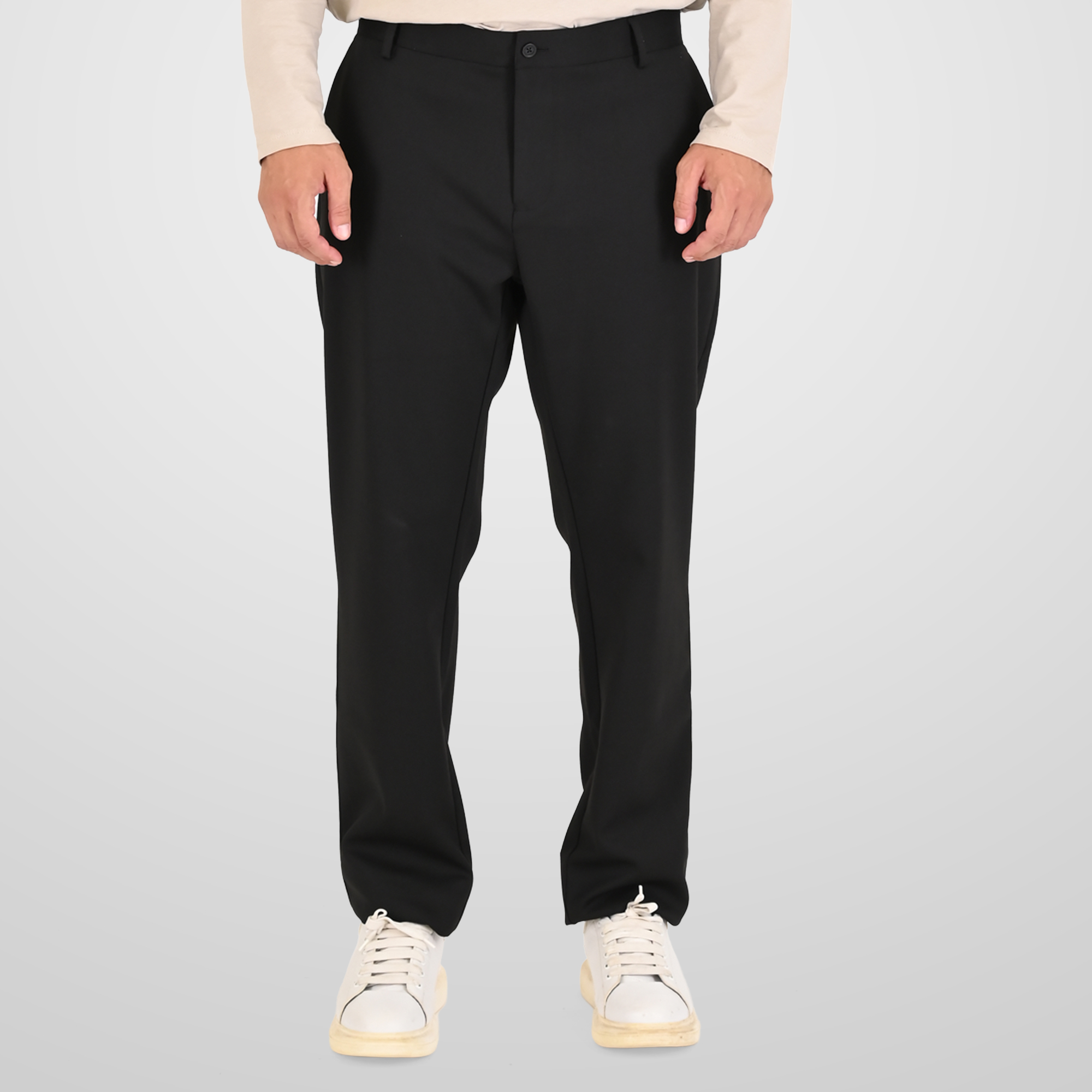 262CP-4126 CHINOS PANTS BLACK - Image 1