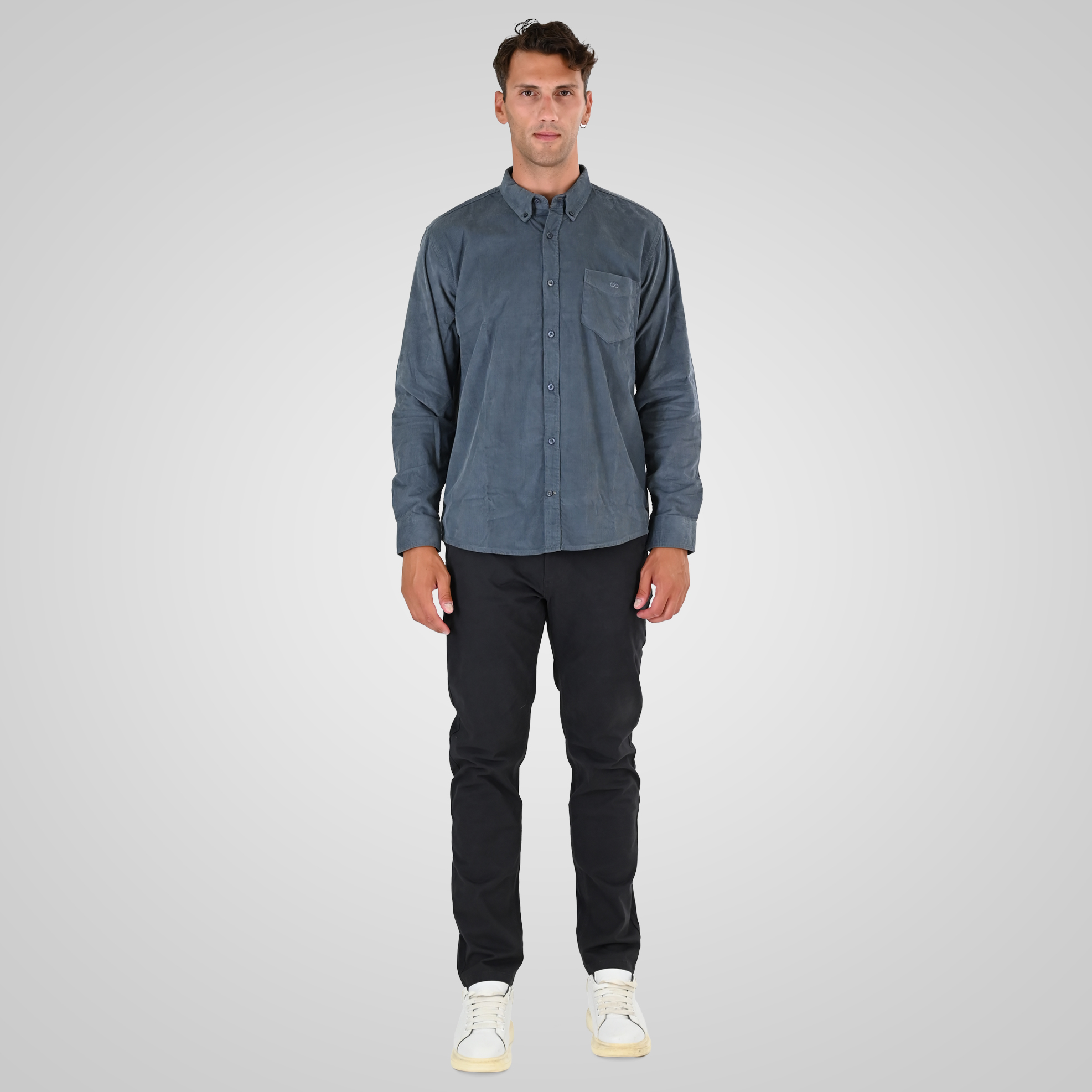 262CP-4128 CHINOS PANTS ANTHRACITE - Image 2