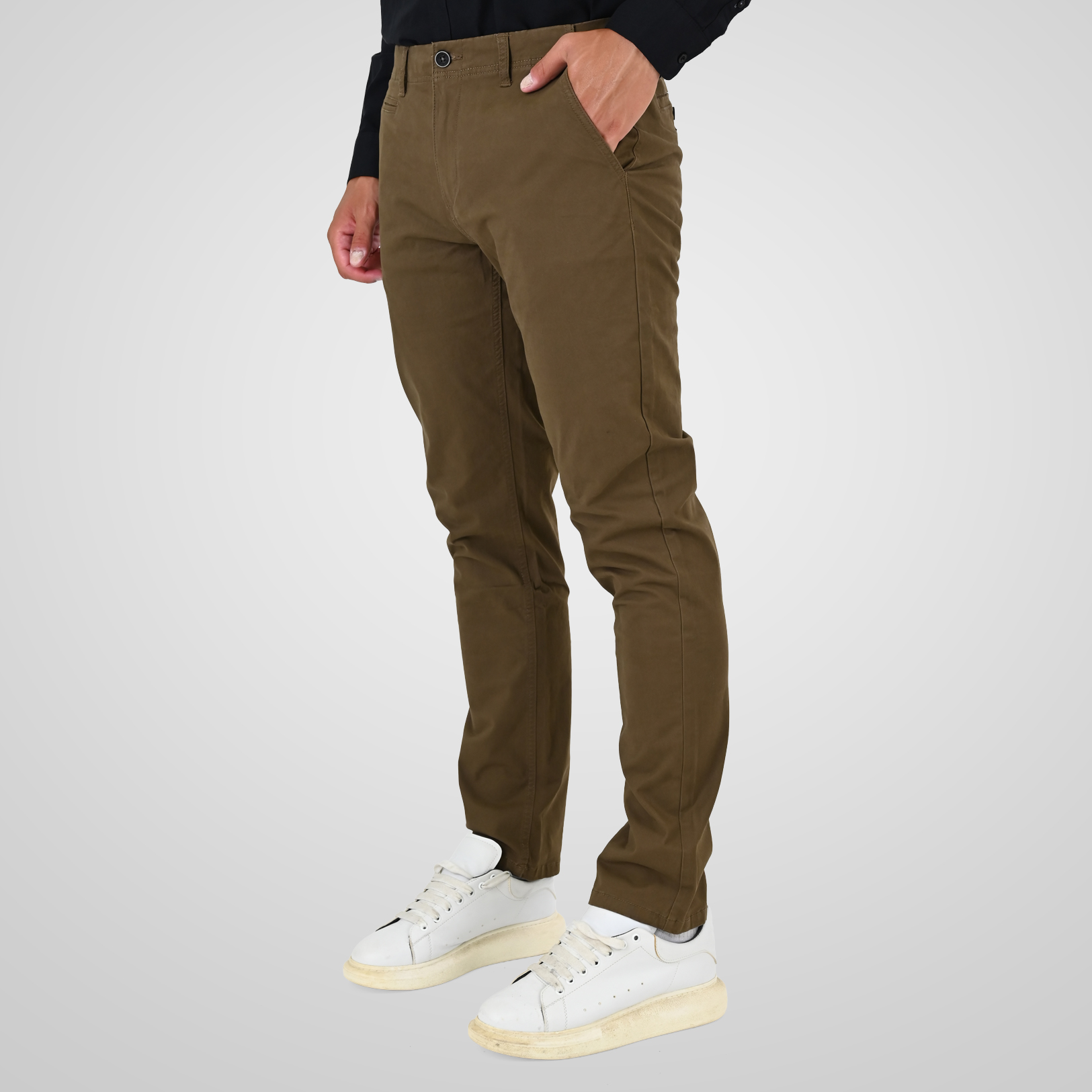 262CP-4128 CHINOS PANTS CIGAR - Image 3
