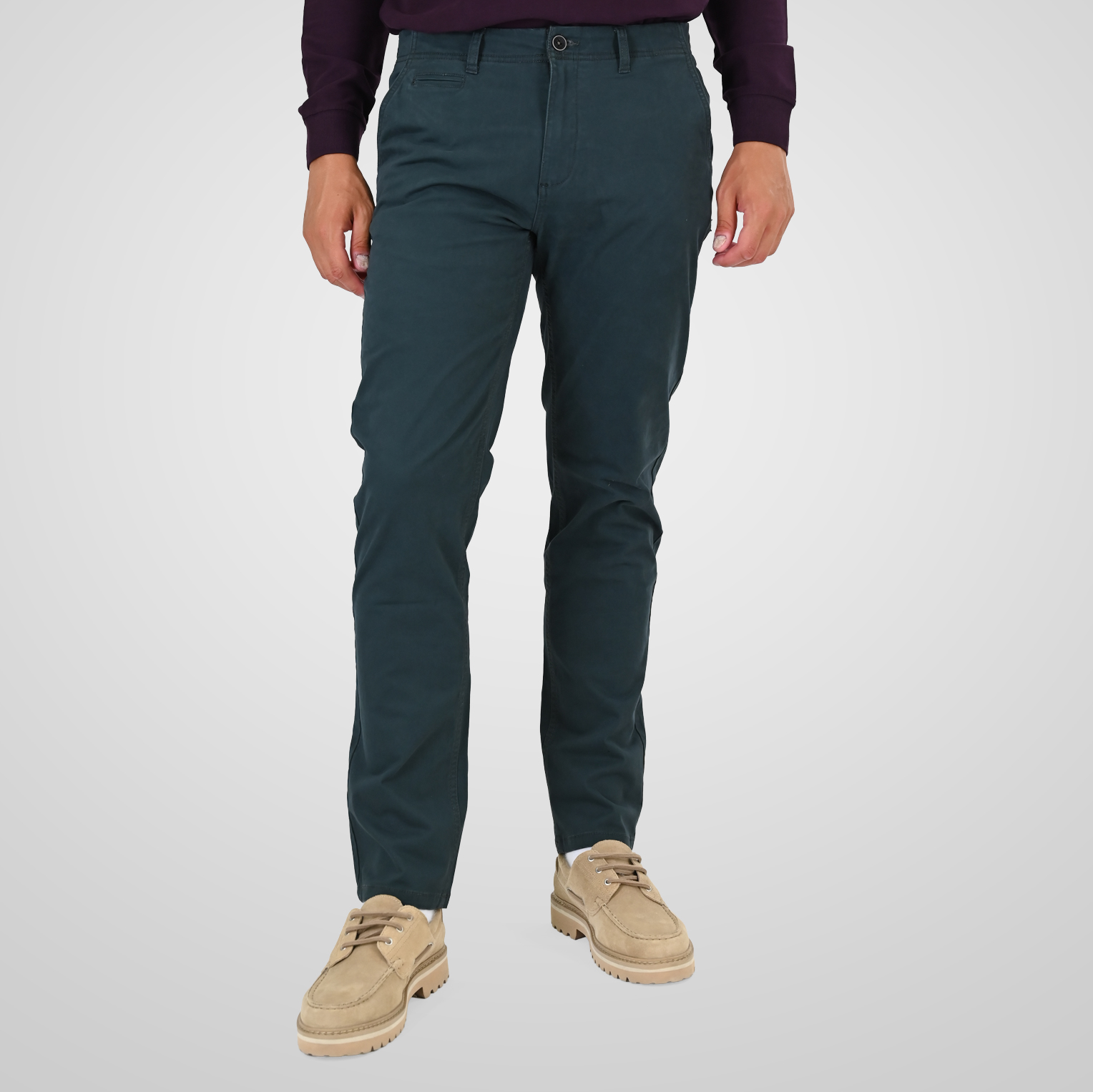262CP-4128 CHINOS PANTS DEEP FOREST - Image 1