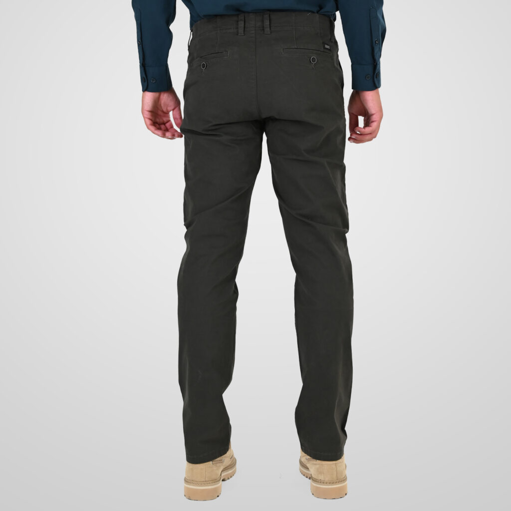 262CP-4128 CHINOS PANTS DK KHAKI