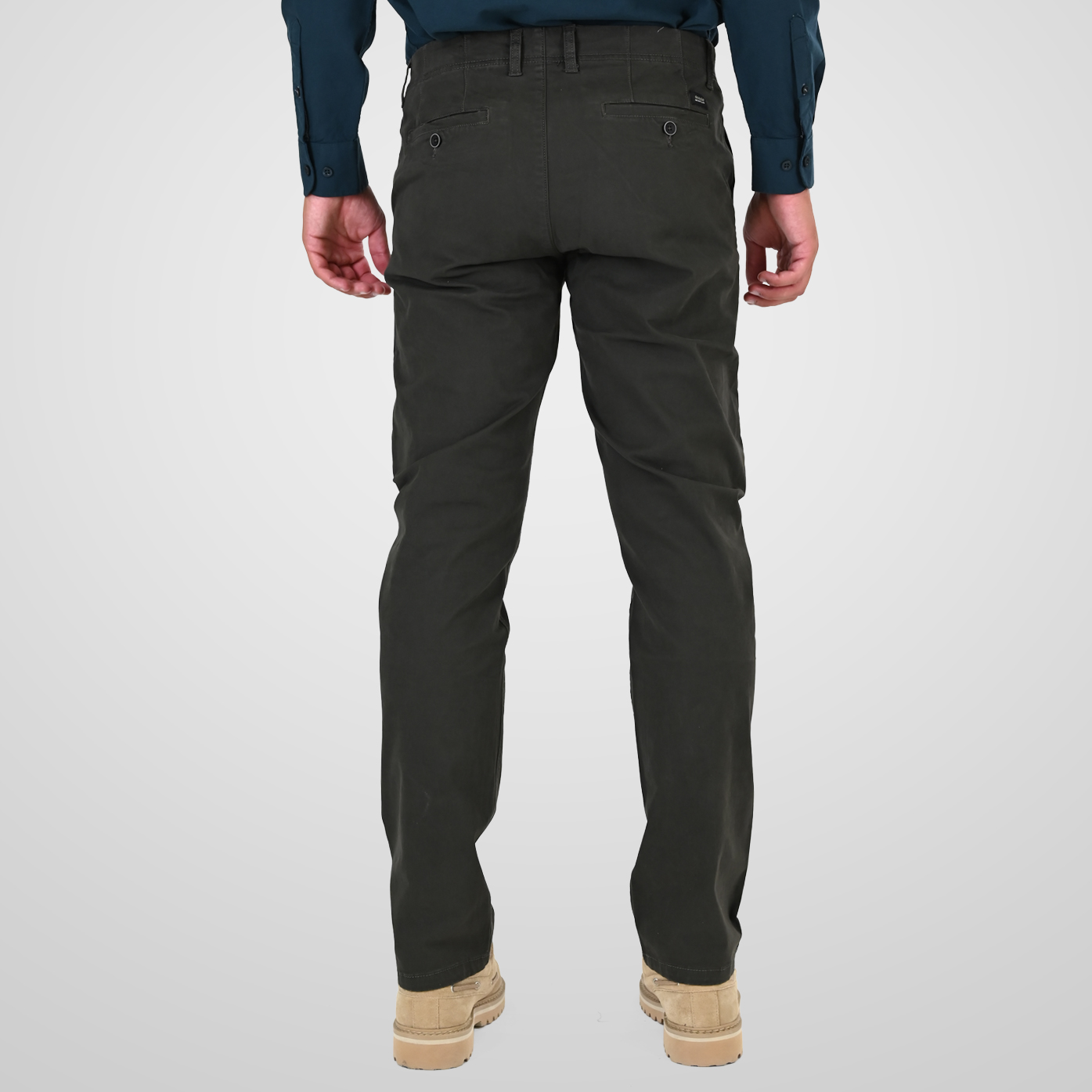 262CP-4128 CHINOS PANTS DK KHAKI - Image 4