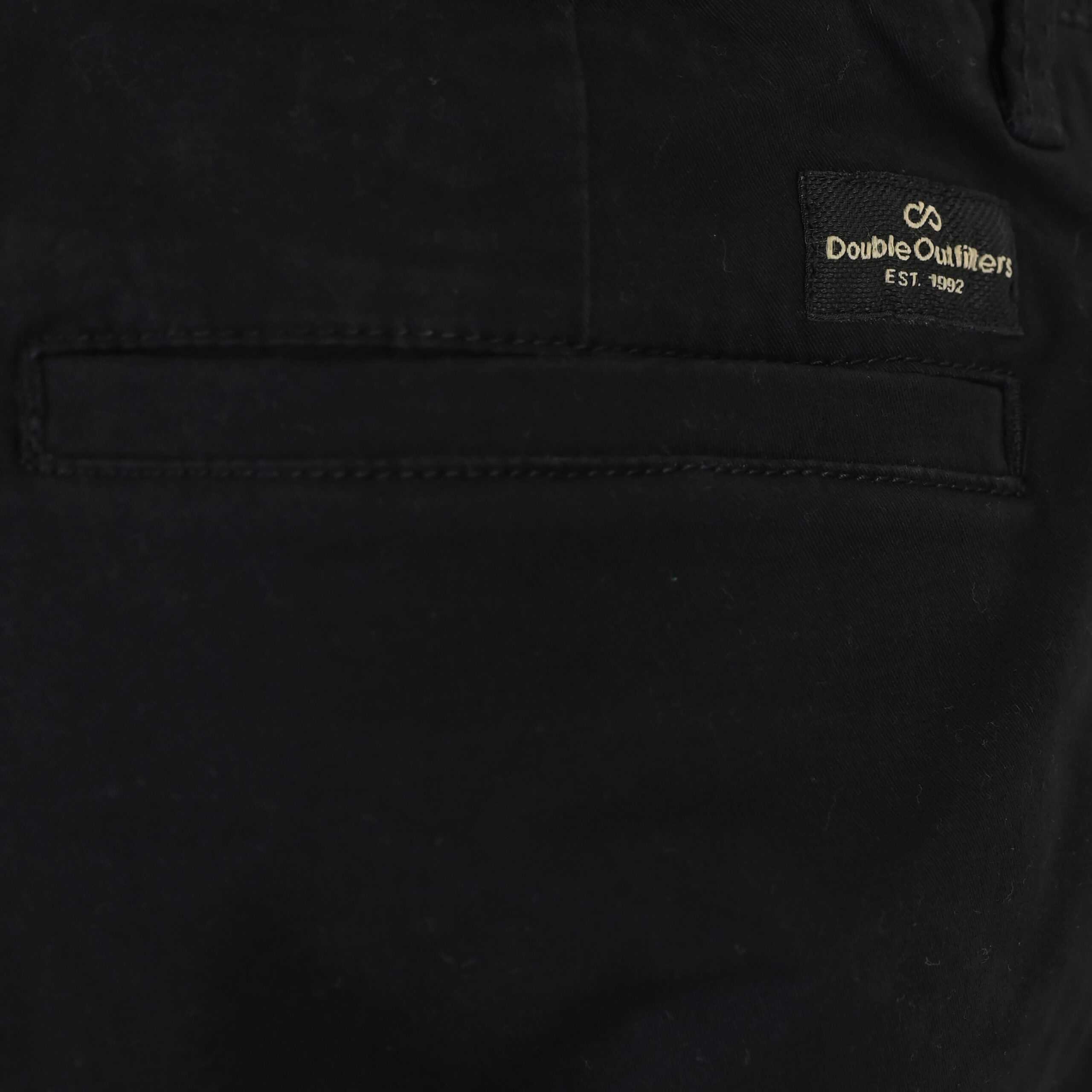 262CP-4131 CHINOS PANTS WITH ELASTICATED WAISTBAND BLACK - Image 5