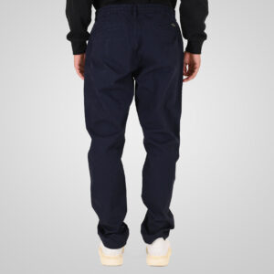 262CP-4131 CHINOS PANTS WITH ELASTICATED WAISTBAND NAVY - Image 4