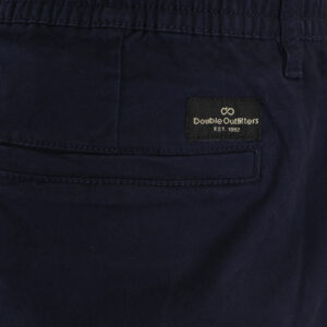 262CP-4131 CHINOS PANTS WITH ELASTICATED WAISTBAND NAVY - Image 5