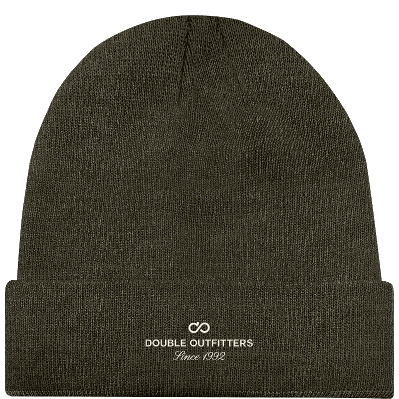 262DBNE-10026 BEANIES WITH HIGH DENSITY PRINT KHAKI MELANGE