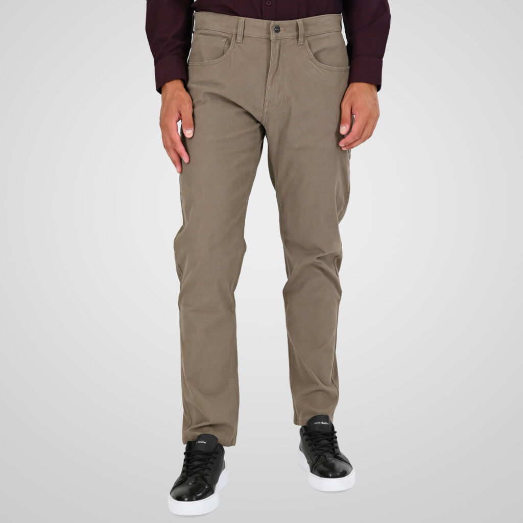 262FP-4135 FIVE POCKETS PANTS (TWILL FABRIC) TAUPE