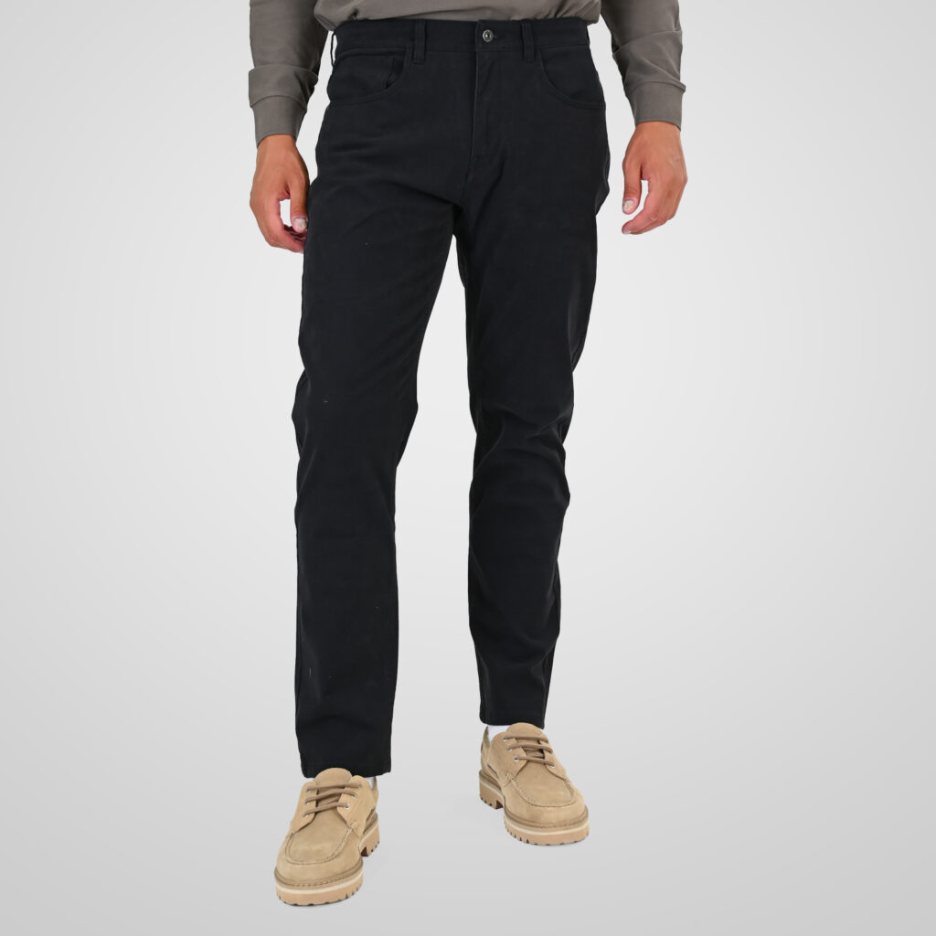 262FP-4135 FIVE POCKETS PANTS (TWILL FABRIC) BLACK
