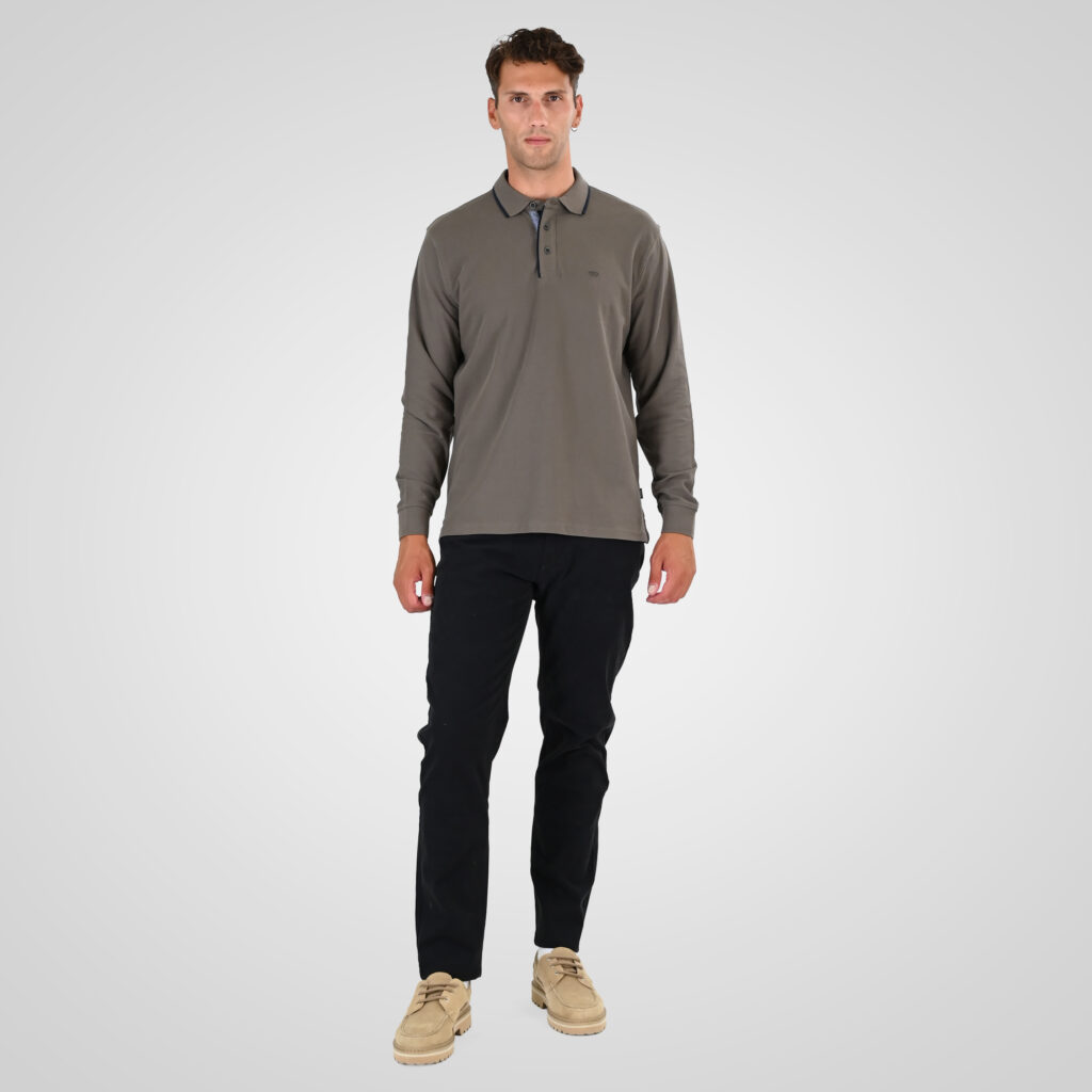 262FP-4135 FIVE POCKETS PANTS (TWILL FABRIC) BLACK