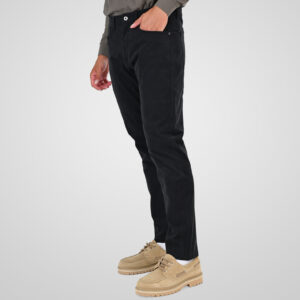 262FP-4135 FIVE POCKETS PANTS (TWILL FABRIC) BLACK - Image 3
