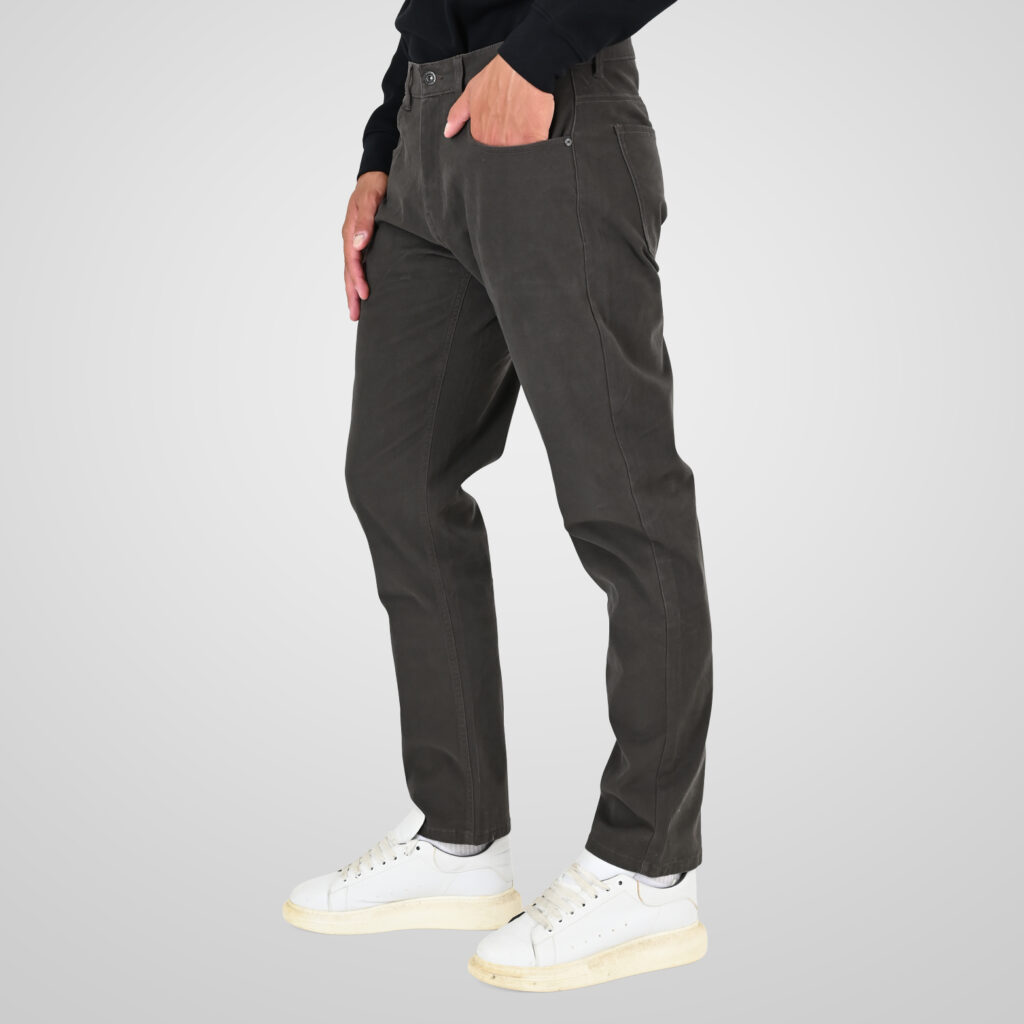 262FP-4135 FIVE POCKETS PANTS (TWILL FABRIC) SHADOW GREY