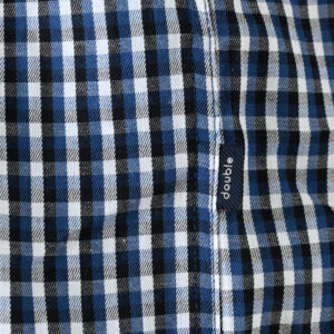 262FS-5230 SHIRTS CHECK WITH CHEST POCKET CC22 PETROL-BLUE - Image 6