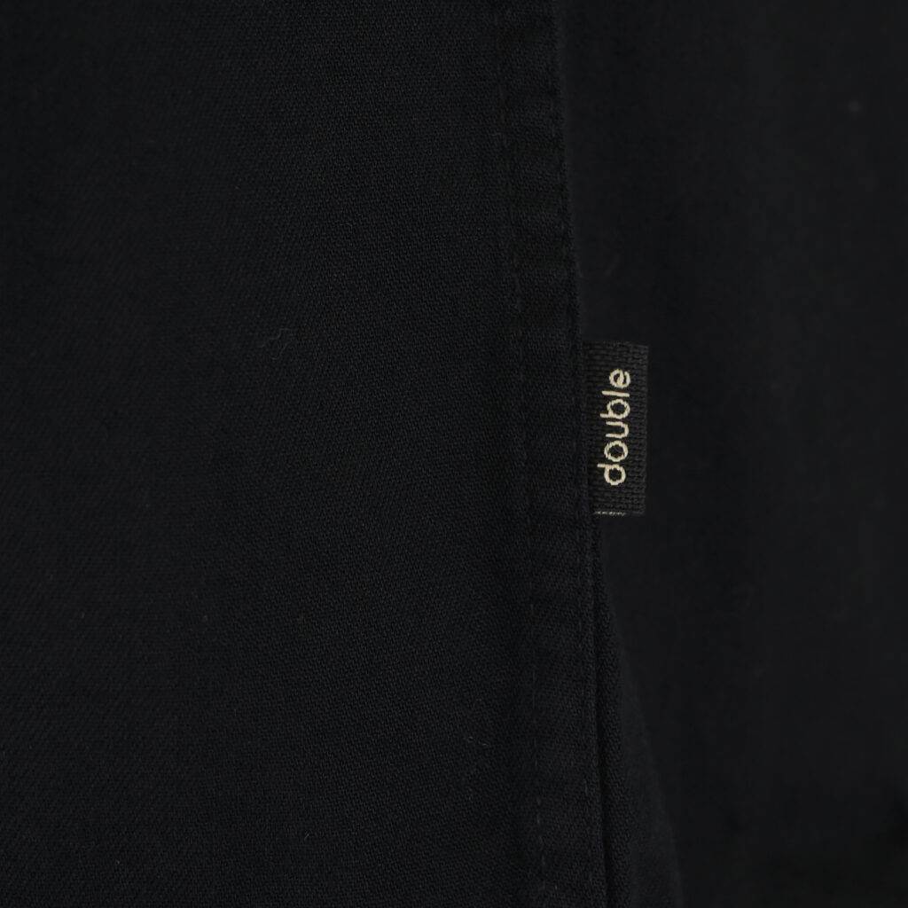 GS-5126 NOS SHIRTS WITH SNAP BUTTONS (DENIM LOOK) BLACK