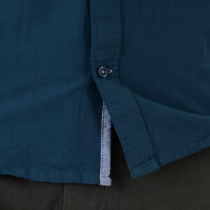 262GS-5225 OXFORD SHIRTS WITH CHEST POCKET AND DENSE EMBROIDERY DK TEAL - Image 6