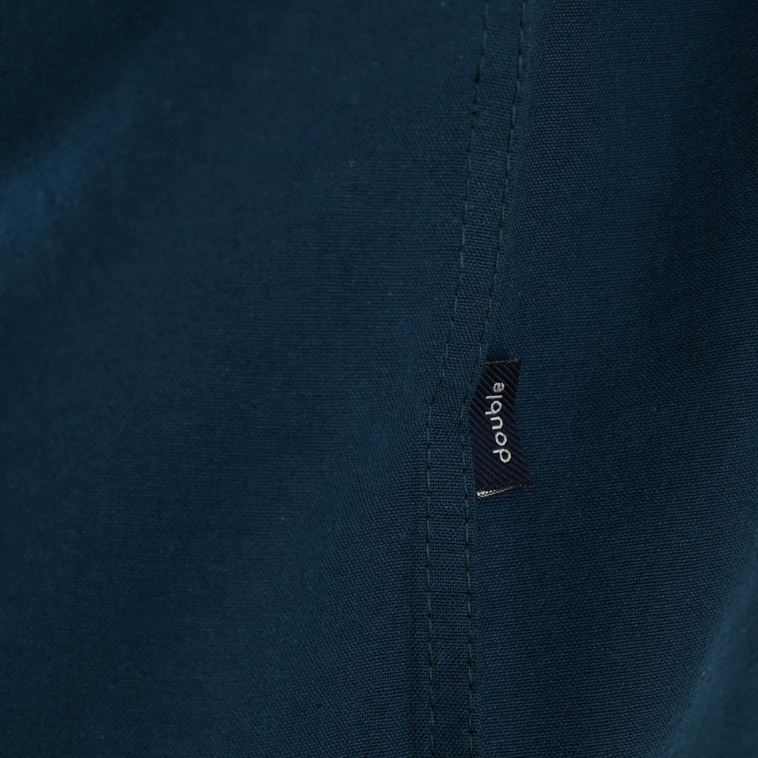262GS-5225 OXFORD SHIRTS WITH CHEST POCKET AND DENSE EMBROIDERY DK TEAL - Image 7