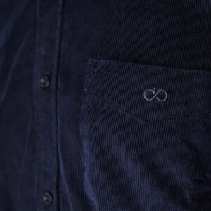 262GS-5226 SHIRTS WITH CHEST POCKET AND DENSE EMBROIDERY (BABY CORDUROY) DK MARINE - Image 5