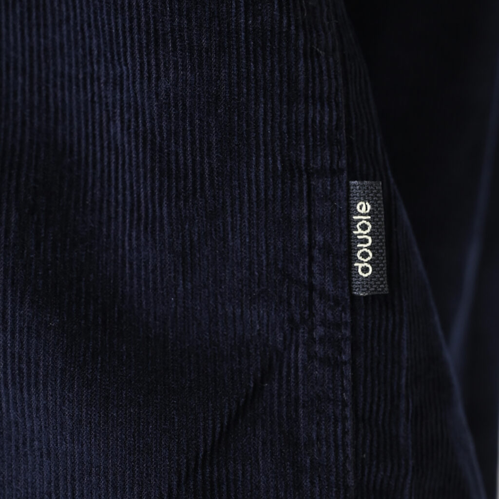 262GS-5226 SHIRTS WITH CHEST POCKET AND DENSE EMBROIDERY (BABY CORDUROY) DK MARINE