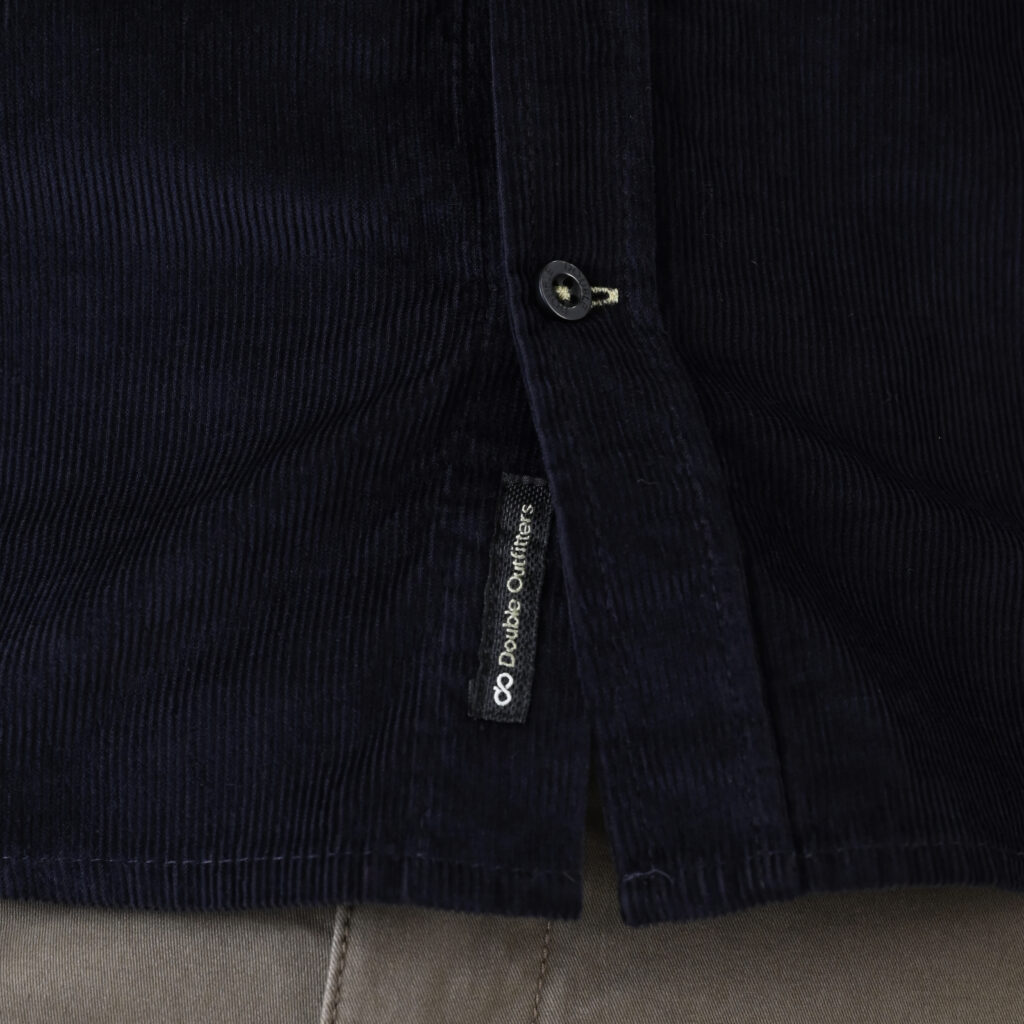 262GS-5226 SHIRTS WITH CHEST POCKET AND DENSE EMBROIDERY (BABY CORDUROY) DK MARINE