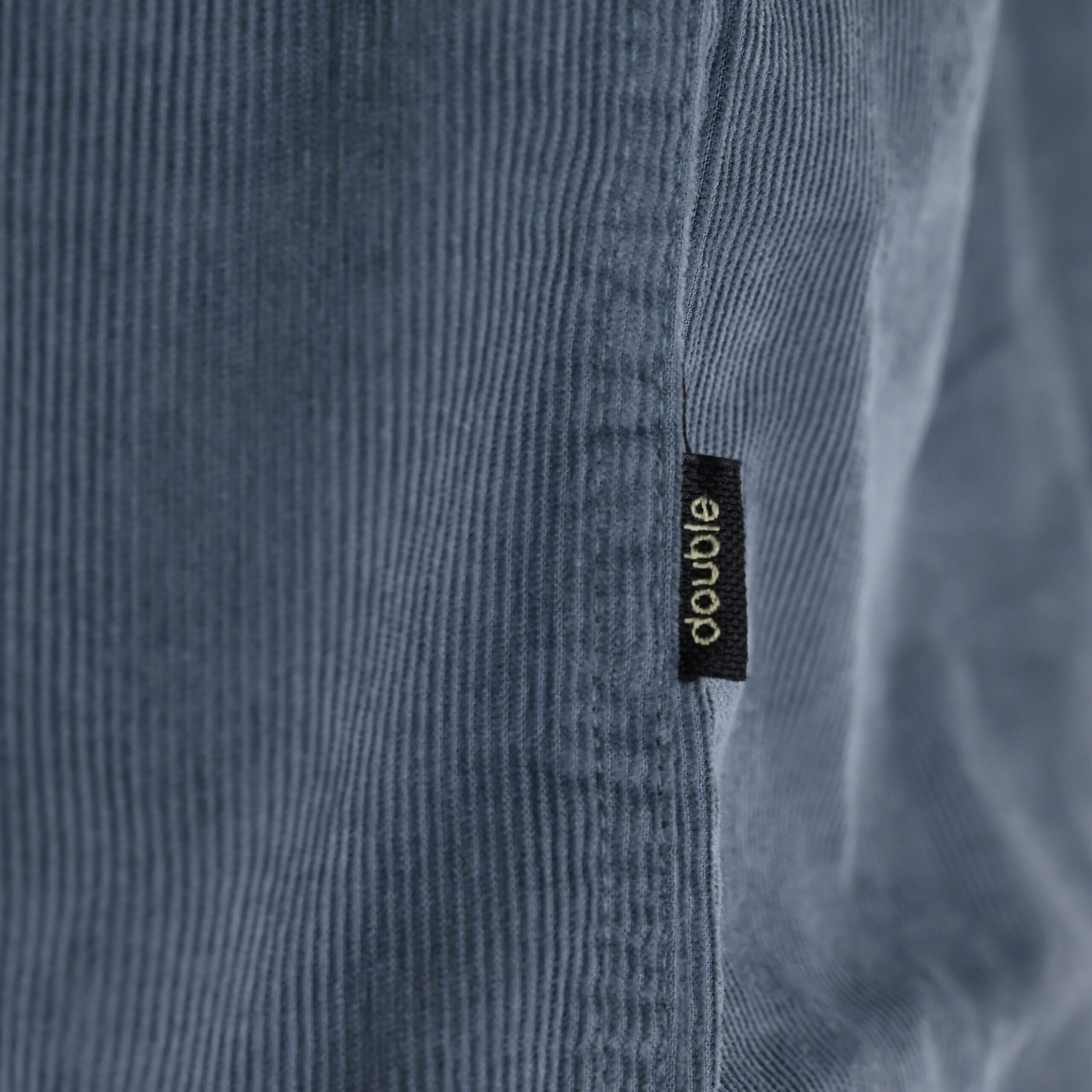 262GS-5226 SHIRTS WITH CHEST POCKET AND DENSE EMBROIDERY (BABY CORDUROY) DUSTY BLUE - Image 6