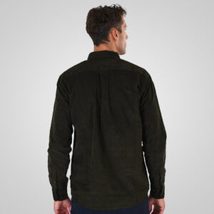 262GS-5226 SHIRTS WITH CHEST POCKET AND DENSE EMBROIDERY (BABY CORDUROY) KHAKI - Image 4