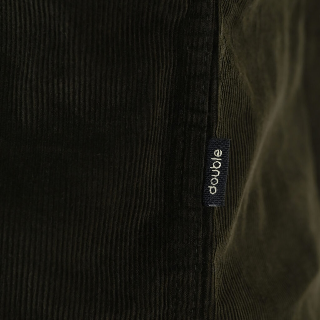 262GS-5226 SHIRTS WITH CHEST POCKET AND DENSE EMBROIDERY (BABY CORDUROY) KHAKI