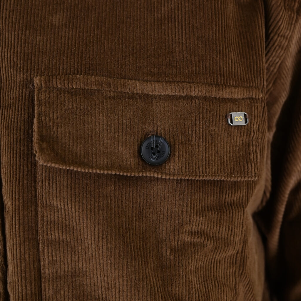 262GS-5227 OVERSHIRTS WITH CHEST POCKETS (HEAVY CORDUROY) CAMEL