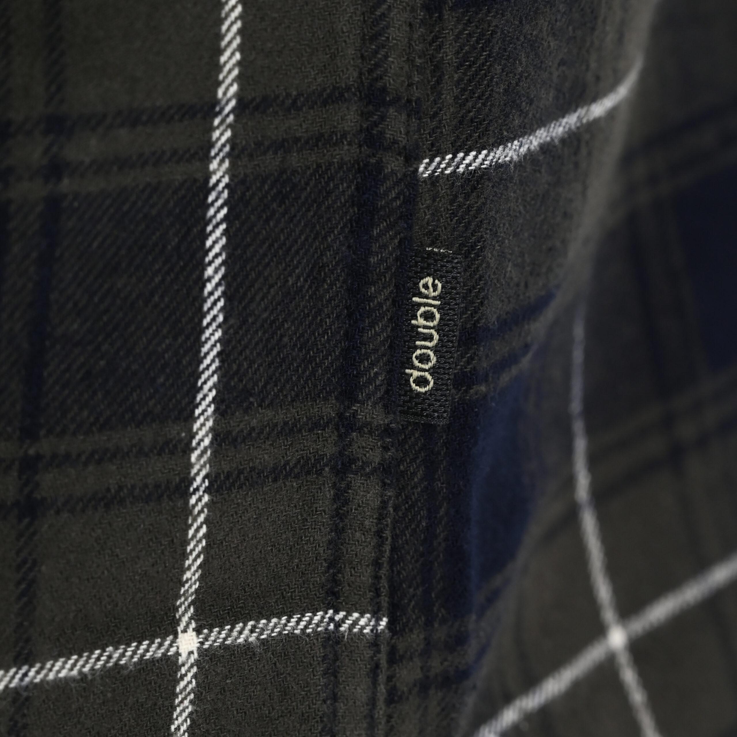 262GS-5233 SHIRTS FLANNEL WITH CHEST POCKETS CC2 OLIVE-BLUE - Image 6